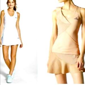 Stella McCartney beige and pink skort and top L
